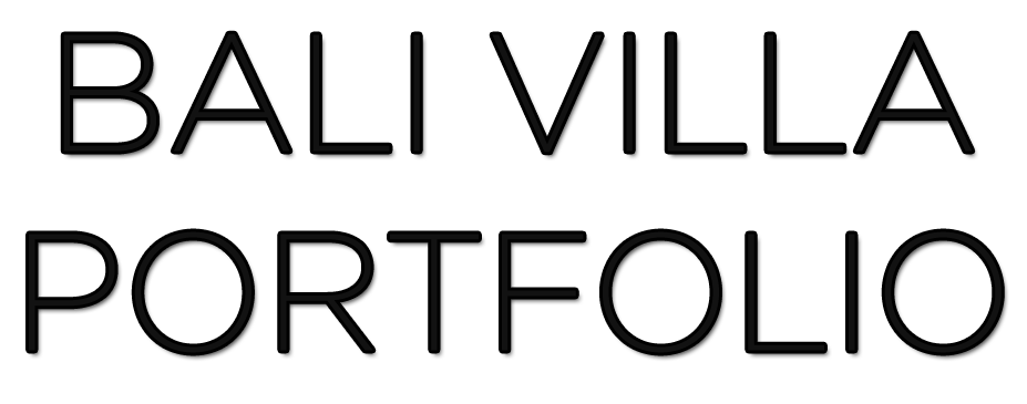Bali Villa Portfolio